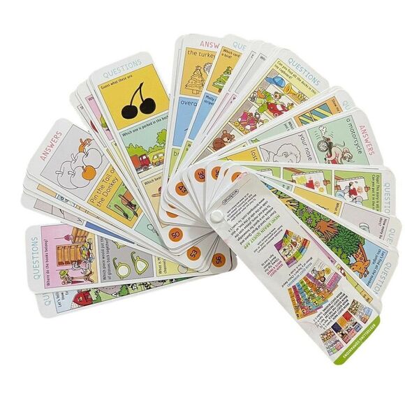 Brain Quest for Threes Revised 4th Edition 300 Questions Ages 3-4 Education Toy - Picture 2 of 4